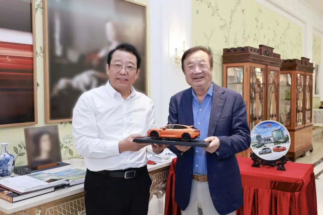 广汽冯兴亚与华为任正非再会面：启境从战略共识走向深化发展