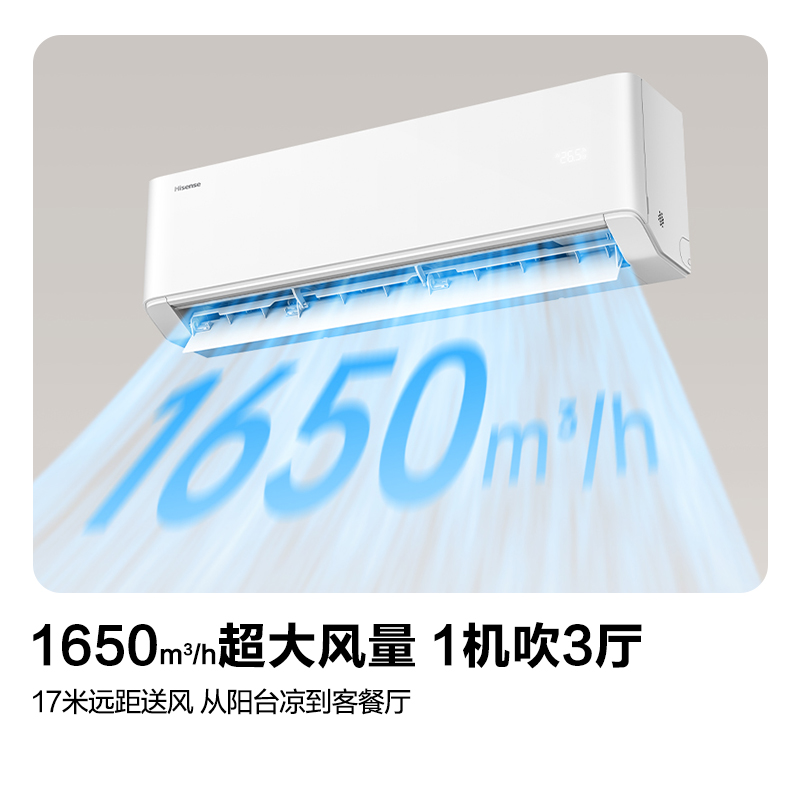 海信推出大3匹挂机大薄荷Pro空调E3,重新定义客厅空调!-家电圈官网