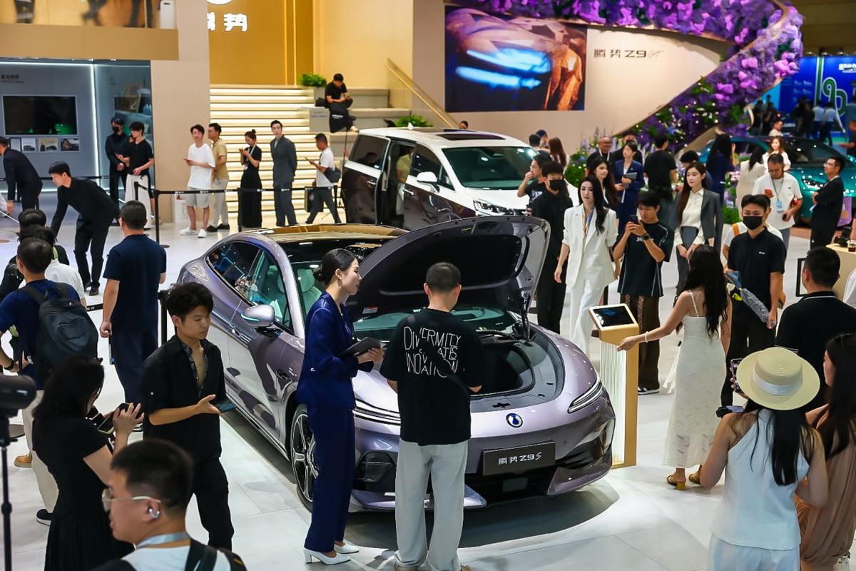预售价31.98万-38.98万元，腾势Z9S展车抵达全国166城334家门店-科记汇