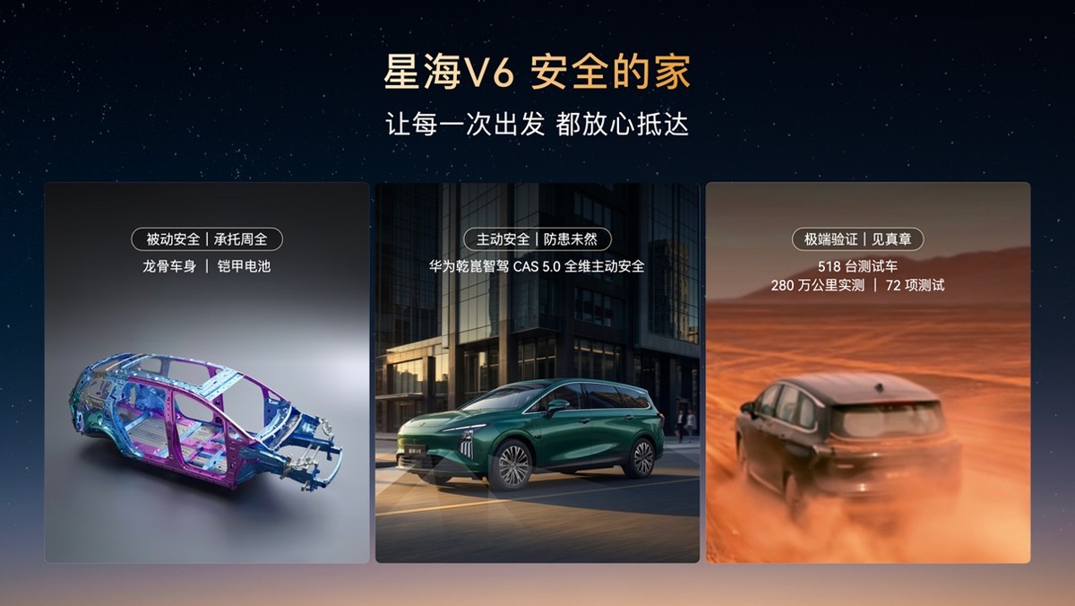 华系大六座星海V6正式上市9.99万元起！高端智驾迈入十万时代-科记汇