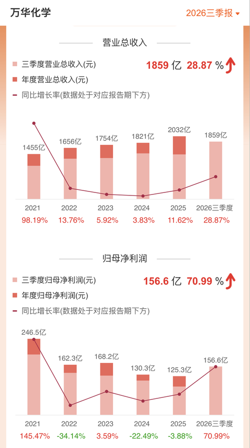 万华化学三季报业绩炸裂150亿+，中国唯一能对标巴斯夫的企业，化工行业的定海神针