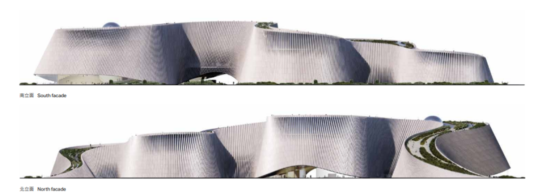 建筑立面施工工序模拟值得一提的是,深圳自然博物馆作为案例参与了