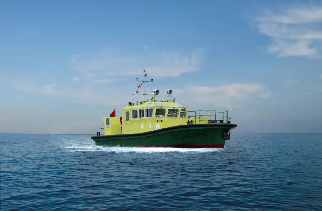 展现国门风采丨江龙船艇交付上海港引航站20米级铝合金引航交通艇