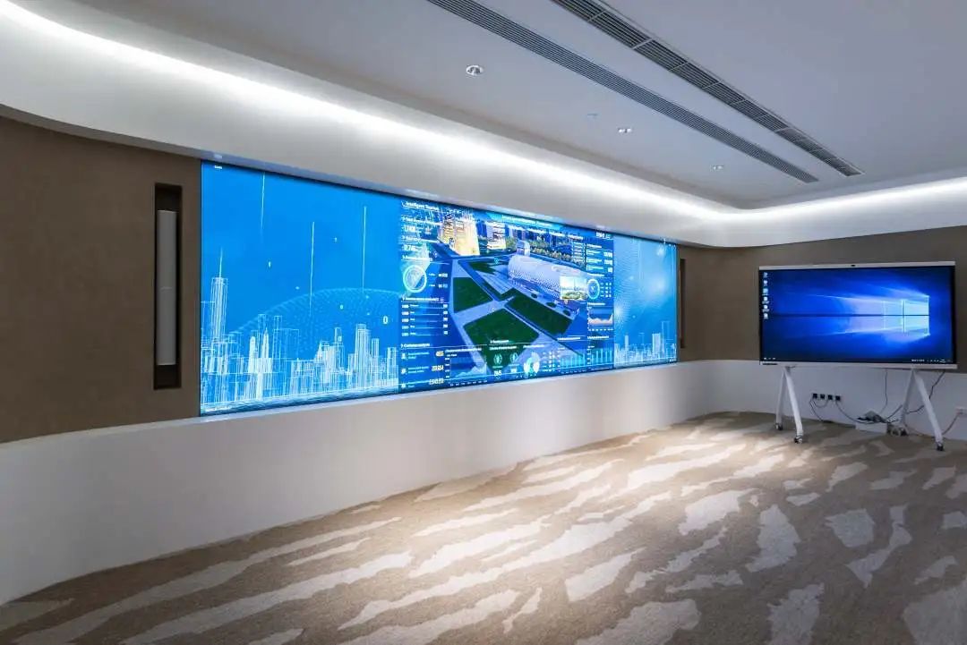 艾比森华为沉浸式数字展厅构筑智慧互联的未来空间