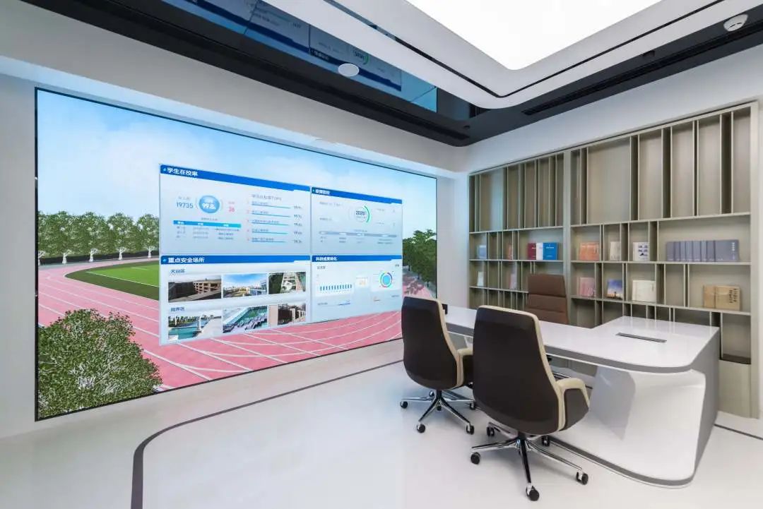 艾比森华为沉浸式数字展厅构筑智慧互联的未来空间