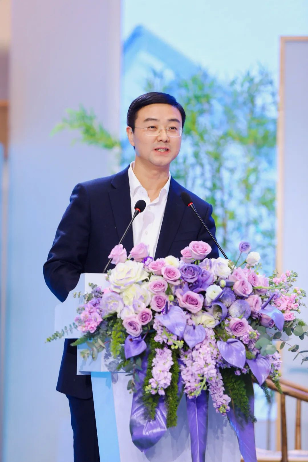 中共杭州市临平区委常委,宣传部部长沈威发表致辞,他表示,临平自古