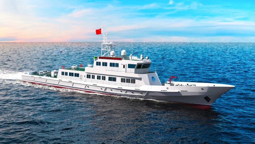 再度合作丨江龙船艇开工建造辽宁省丹东渔政执法队500吨级渔政执法船