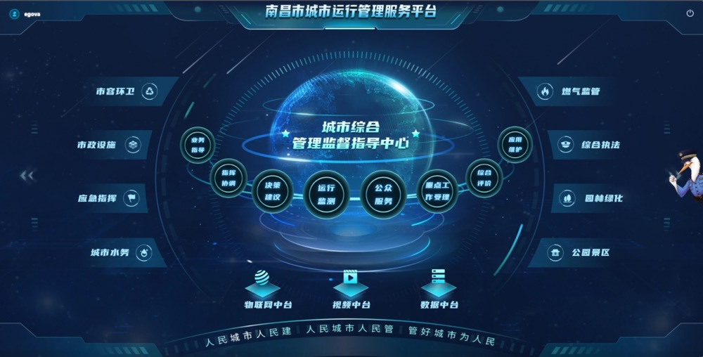 蓄势2024数字政通合作城市案例展五丨创新兴城推动南昌城市管理提质