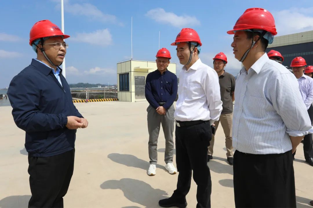 晏志清董事长对叶红光常委再次到访,关心企业发展表示感谢,并介绍了江