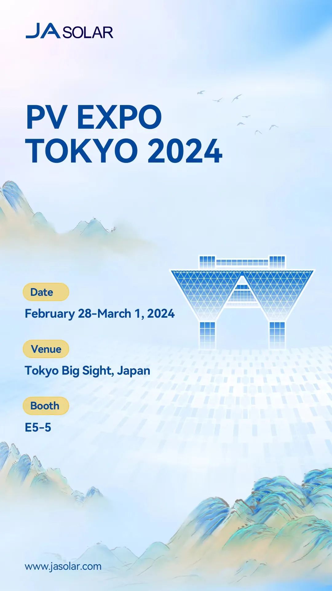 展会预告pvexpotokyo2024晶澳科技邀您共赴低碳之约