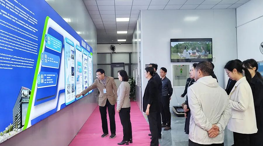 珠海市委常委宣传部部长谈静一行赴奋达科技珠海园区视察