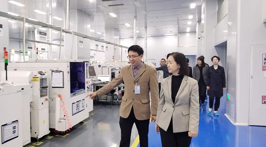 珠海市委常委宣传部部长谈静一行赴奋达科技珠海园区视察