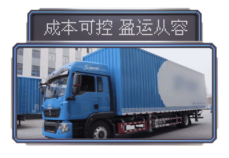 装卸从容丨豪沃车厢可卸式载货车高效领跑