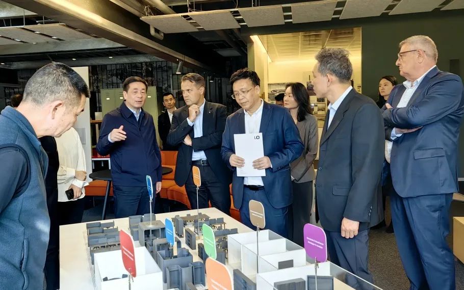 千里之行,不负遇见!湖州市委书记陈浩调研lista office