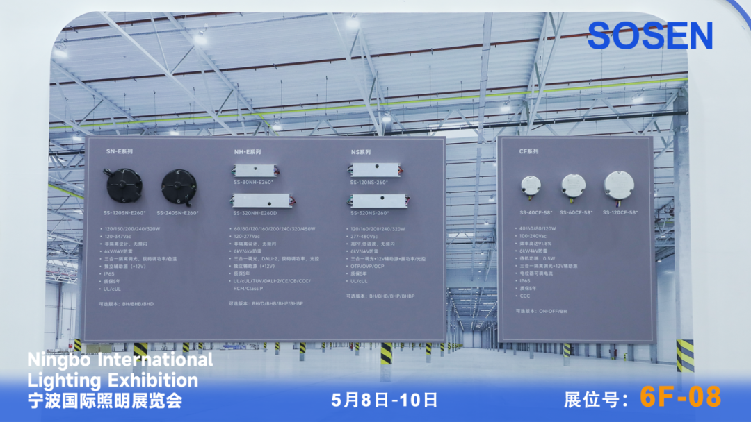 展会直击 崧盛电源精彩亮相宁波照明展