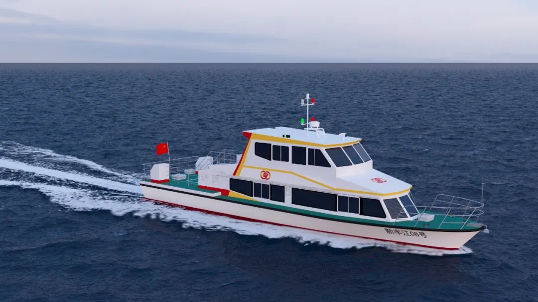 江龙船艇开工建造20米级新能源动力工作船