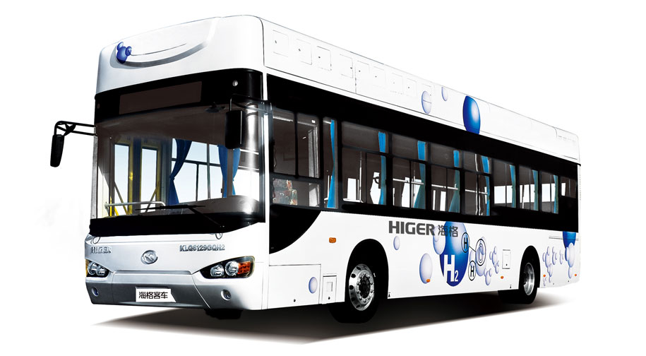 【金龙】海格新一代氢燃料电池客车〔组图