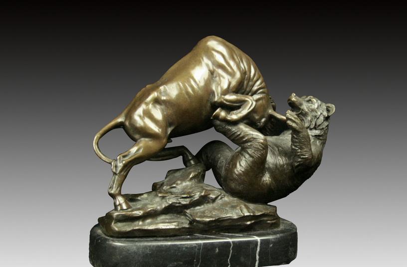 牛与熊的对决,谁更厉害?