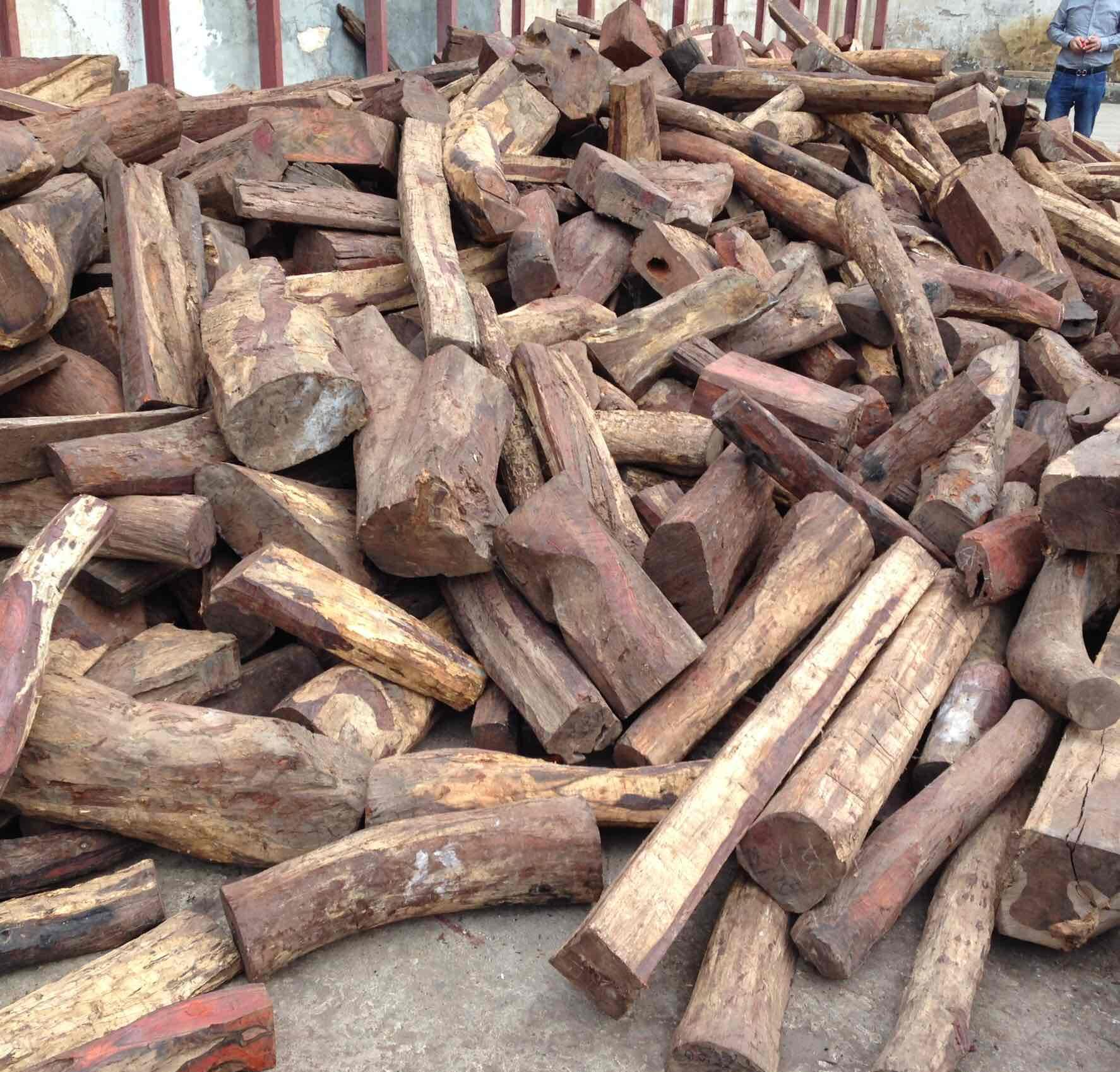 大红短料红酸枝9万1吨