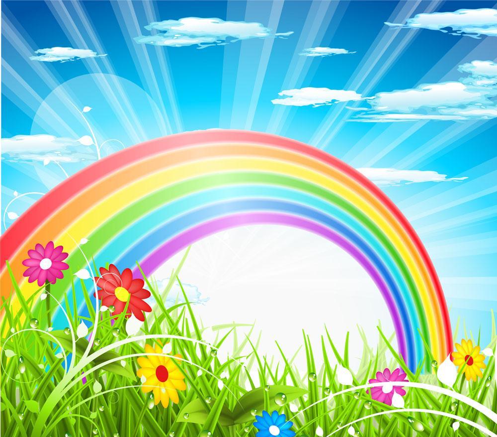 余观天象,彩虹绚丽,祥云飘飘,此乃吉祥之兆,子曰拉升在即.