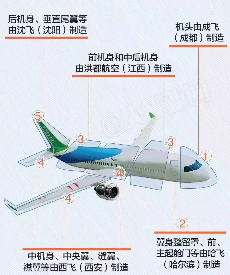 c919尺寸参数图片