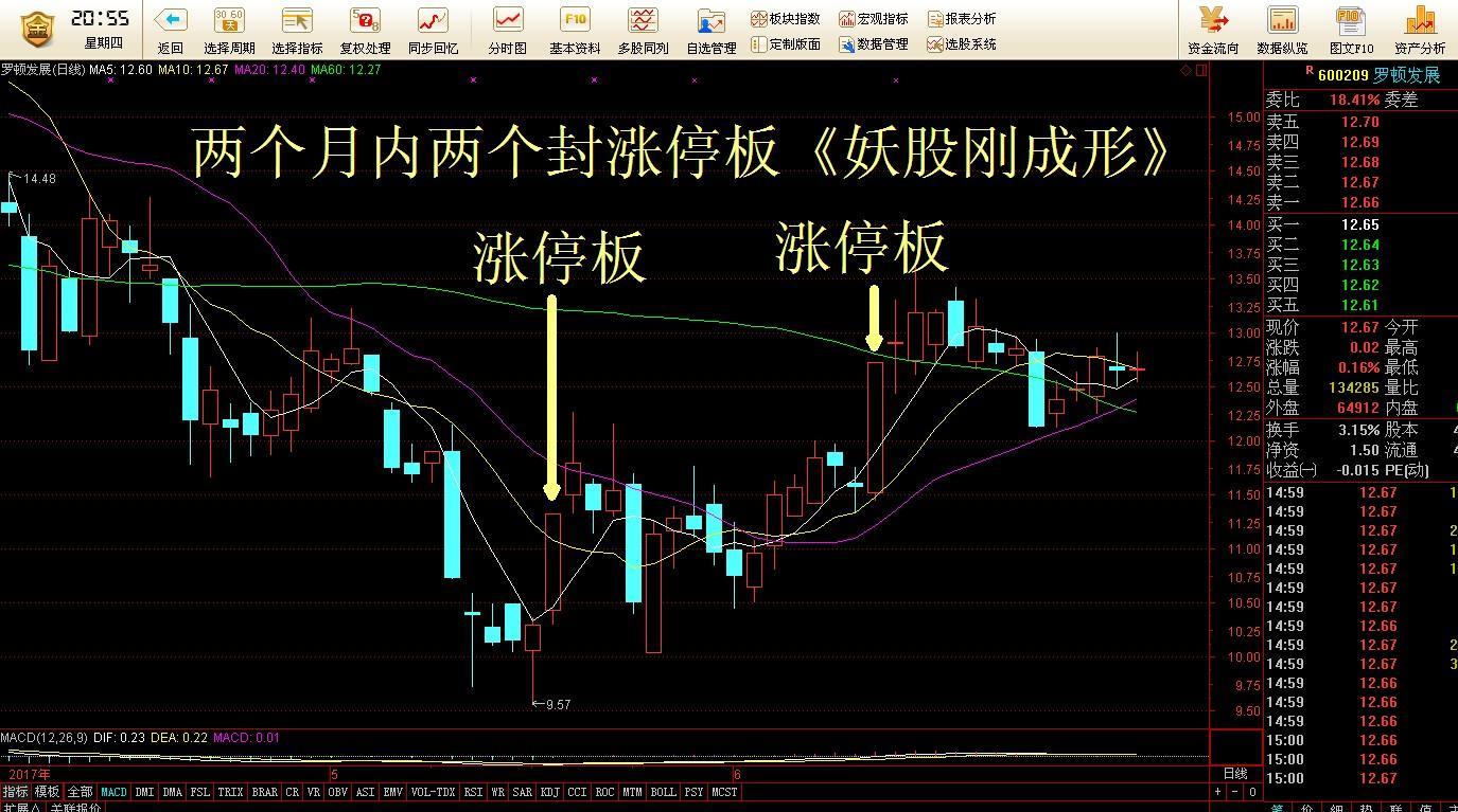 罗顿发展妖股形态已成《看懂此图胜过读十年书》