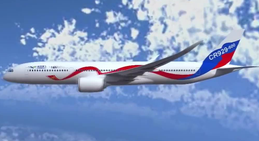 cr929设想图"我们将积极参与cr929项目,同时与中方探