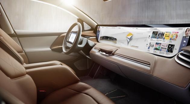 采用京东方50寸车载大屏的拜腾汽车即将亮相