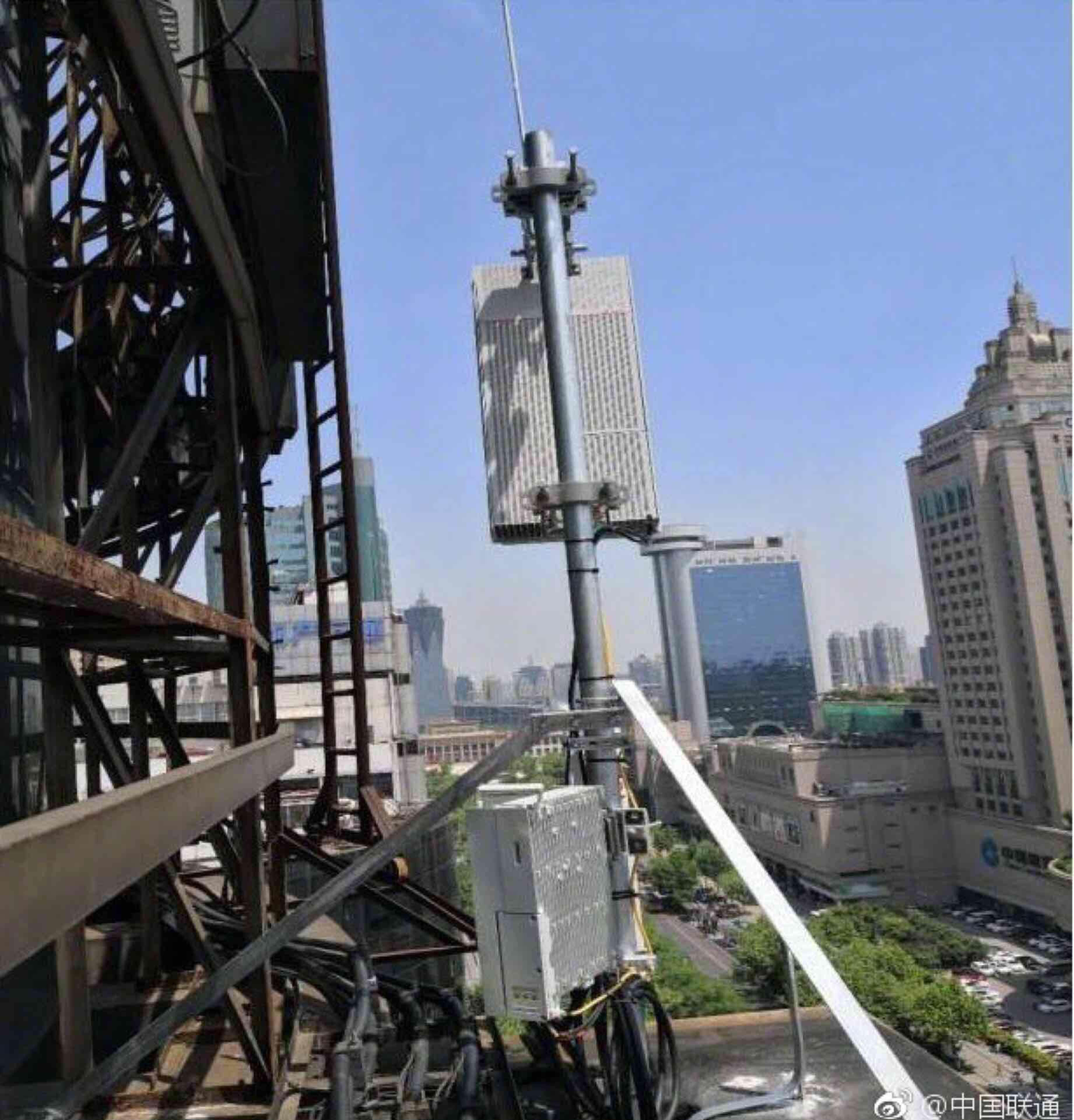 浙江联通在杭州开通首个5g基站