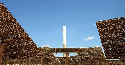 全球最大塔式光热电站吸热器预热顺利完成