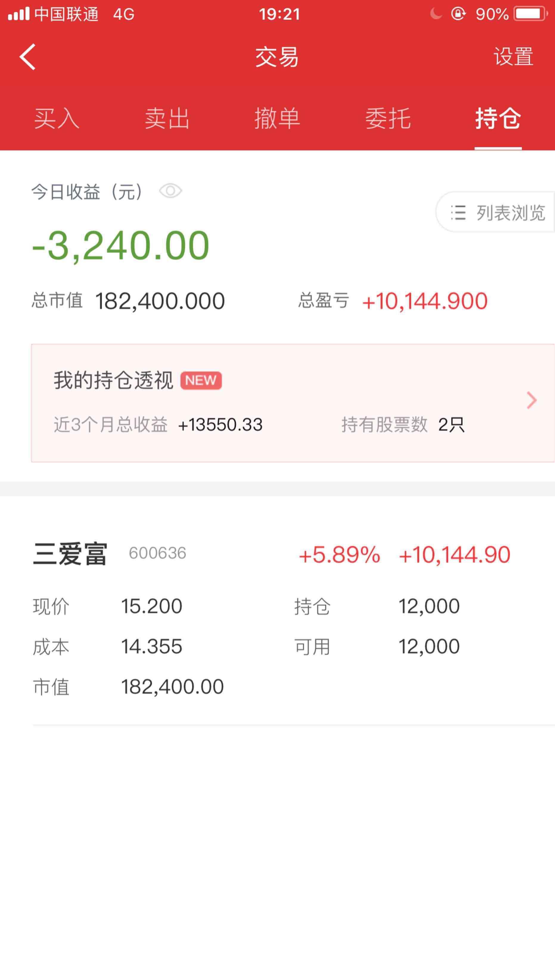 我先晒晒部分持仓,奥威亚钱花光之前,任凭你折腾,我不会卖出.