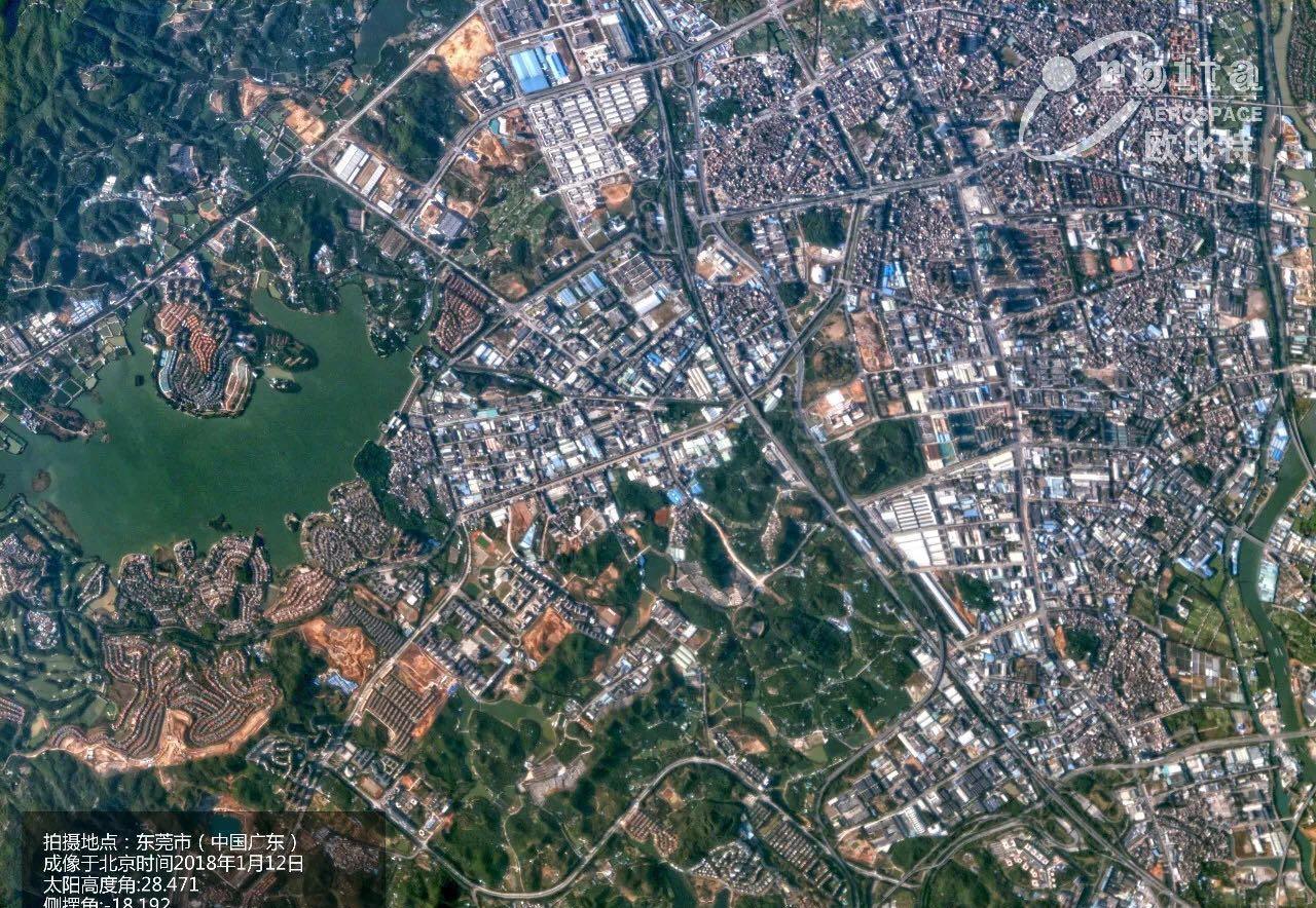 530公里高空看粤港澳大湾区发展卫星图集一