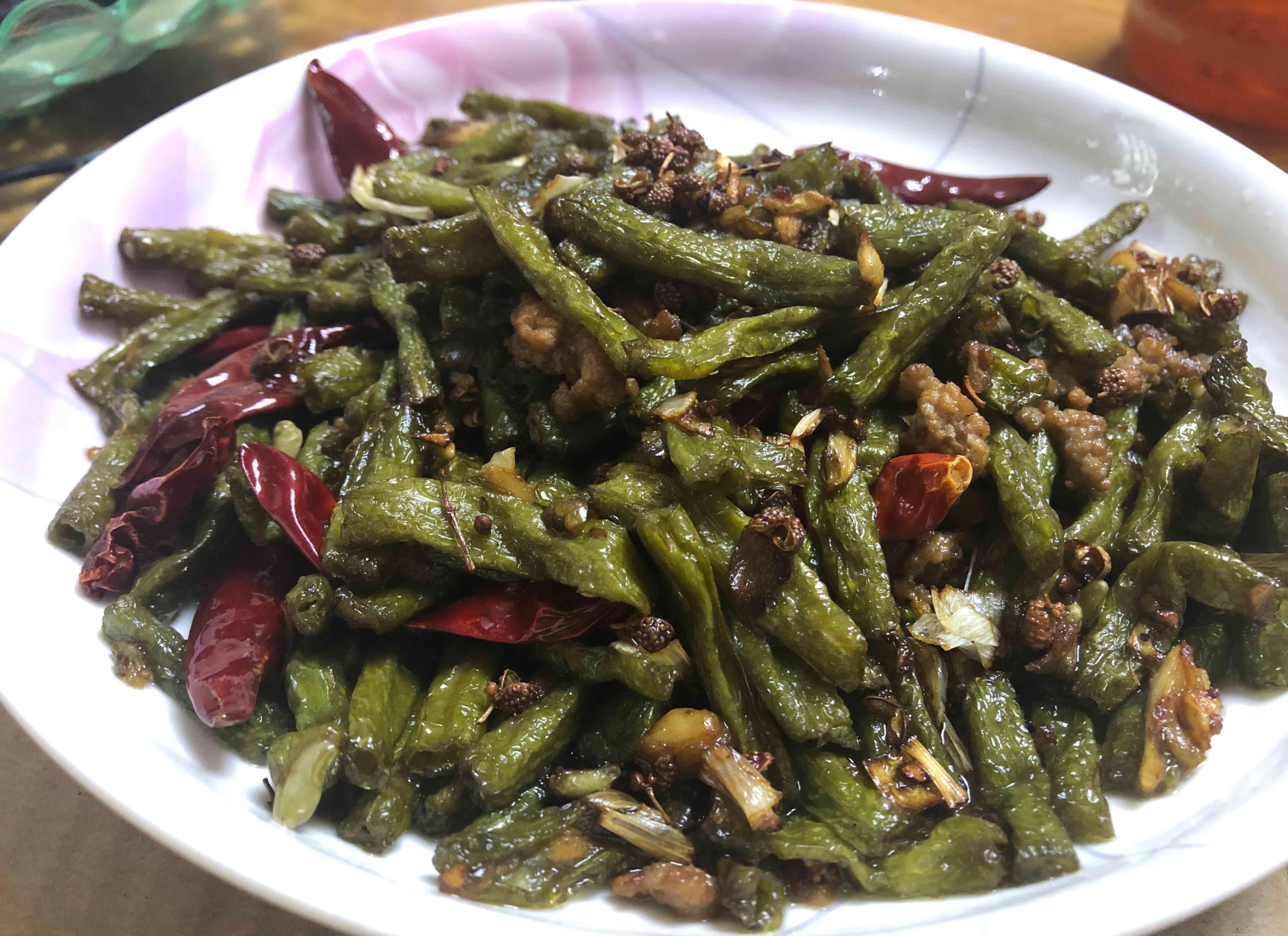 干煸刀豆出炉了