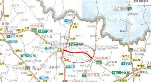 虽然红安段未通车但从河口站下高速路可以继续利用现