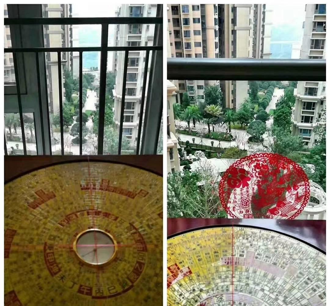 家宅风水择吉: 给客户朋友新房勘测风水,财位吉,主财源广进.