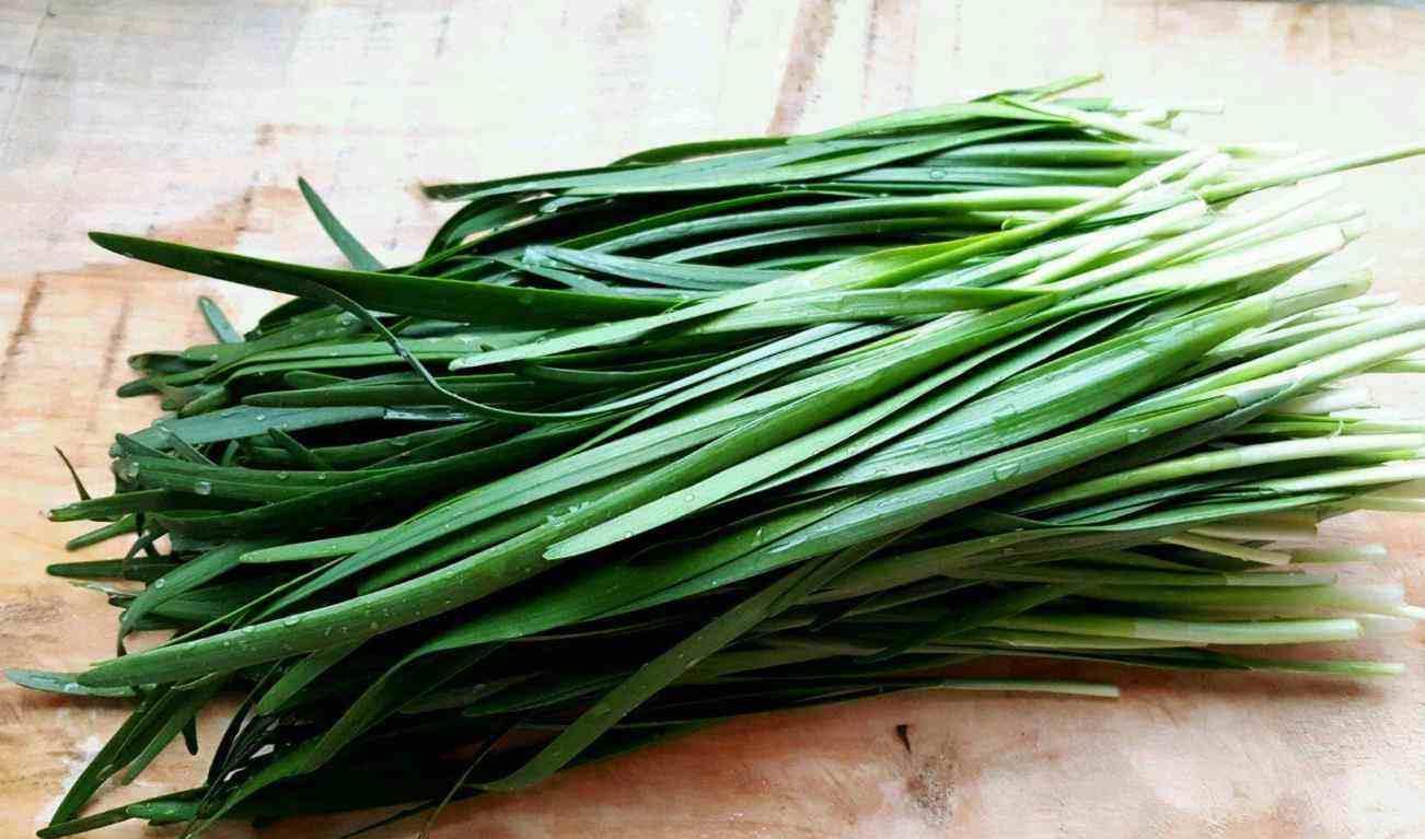 有一种绿,叫韭菜绿.