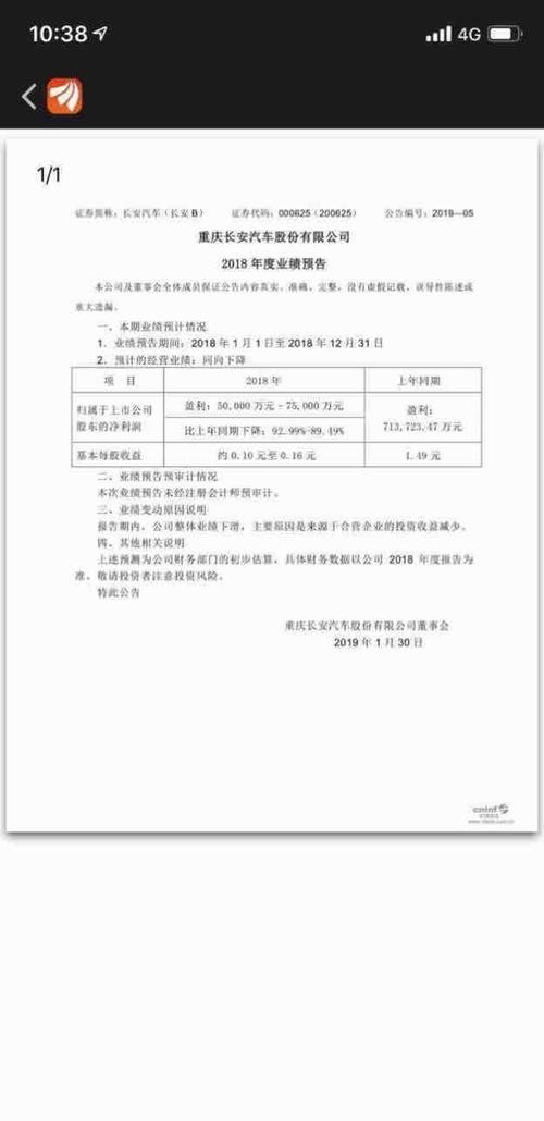 这份业绩预告注明了这次2018年年报的业绩预