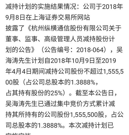 小幅反弹回应减持落地,公司高层如果不是恶意