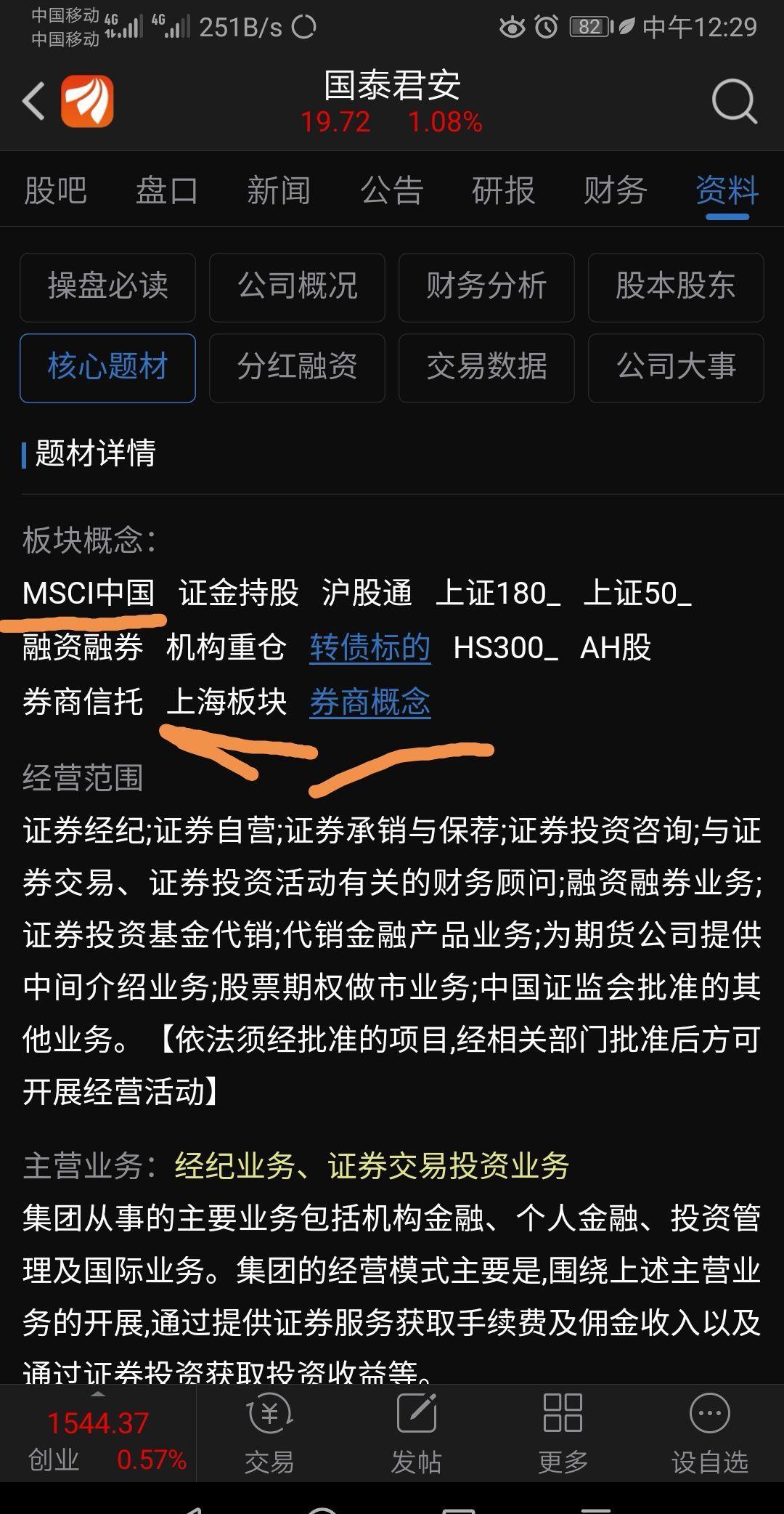 科创板最大受益券商龙头国泰君安 上交所上市