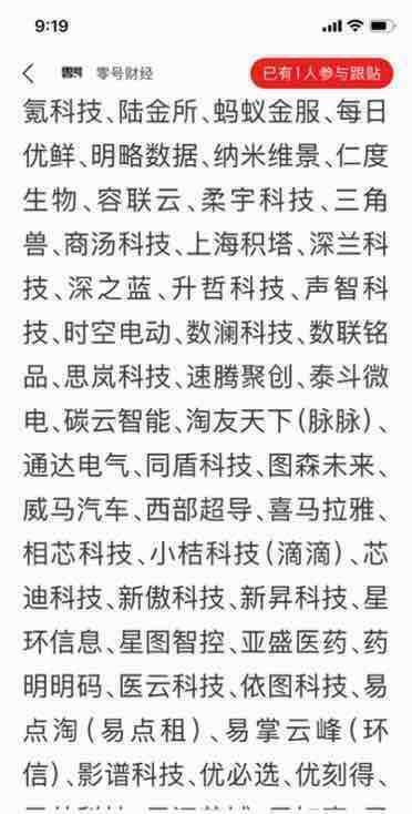 各位大师:看看这些拟申请科创板的企业,哪个和