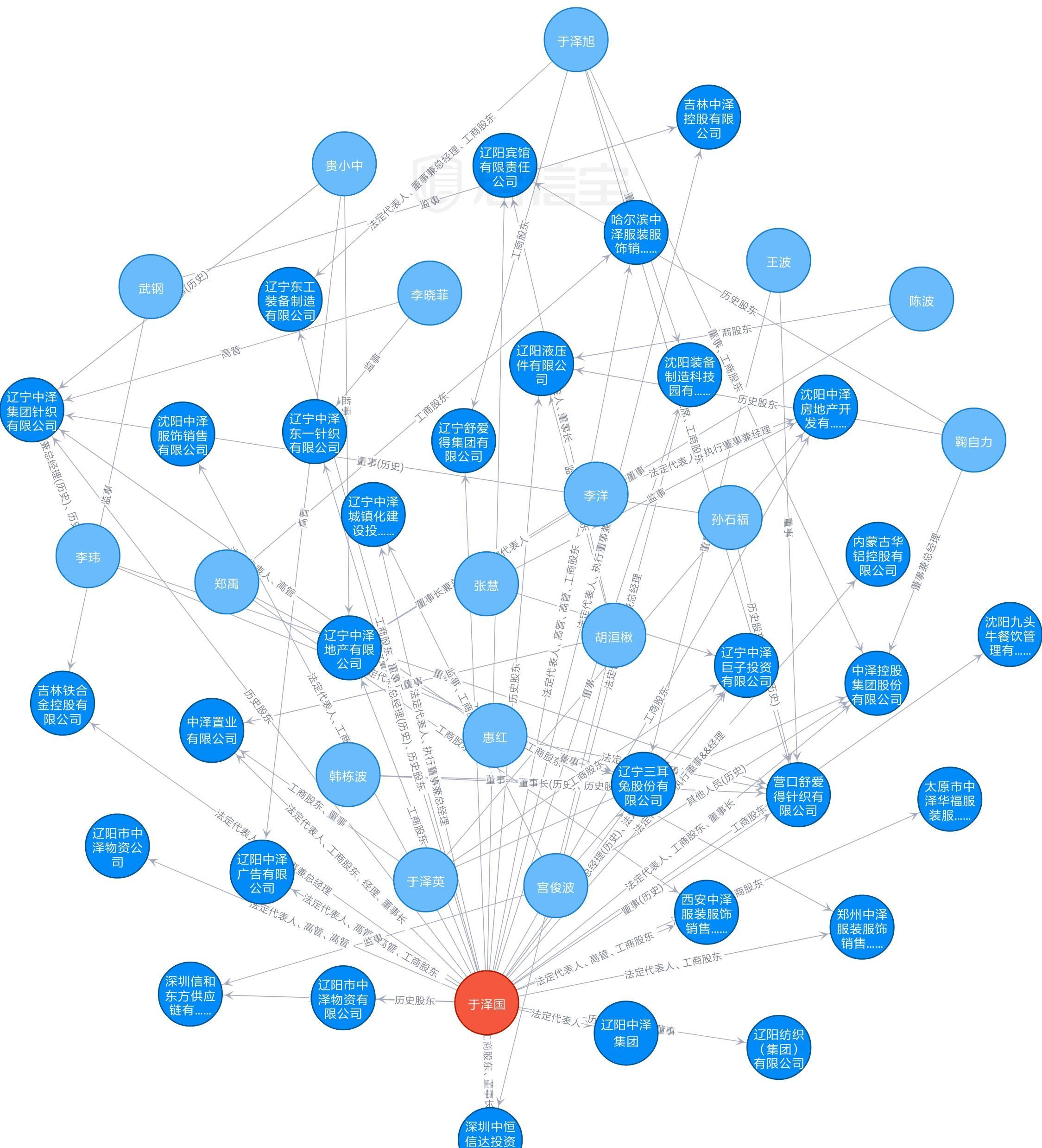 中泽控股集团股权结构于泽国的关系链图究竟都是何方神圣