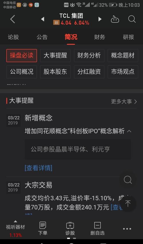 今天公布的科创板里居然有2家tcl参股的公司,全