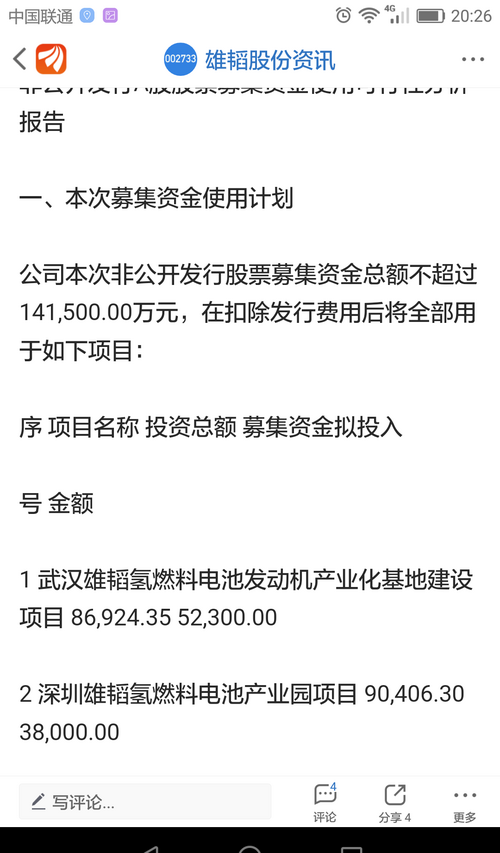 非公开发行股票14亿,用于氢能源的大发展! 明天
