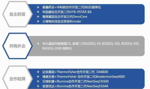 中国基因检测产业链