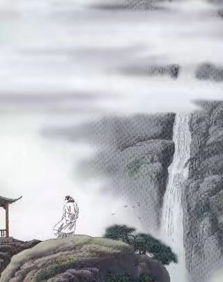 飞流直下三千尺 ,疑是银河落九天