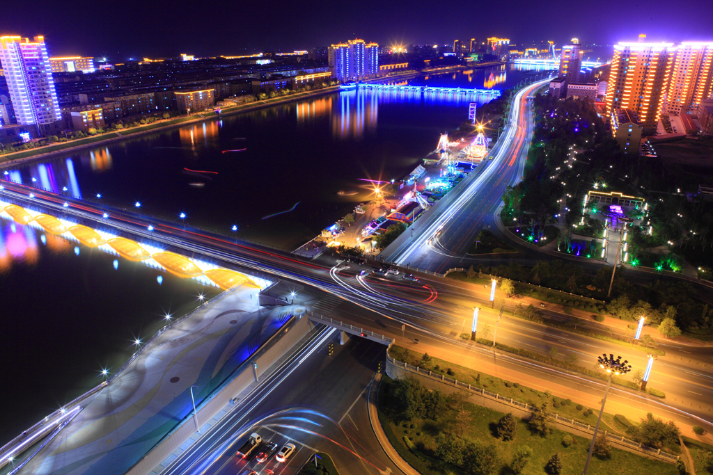 延吉夜景