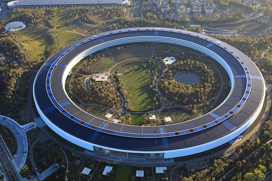 苹果新总部是最大的隔震建筑之一