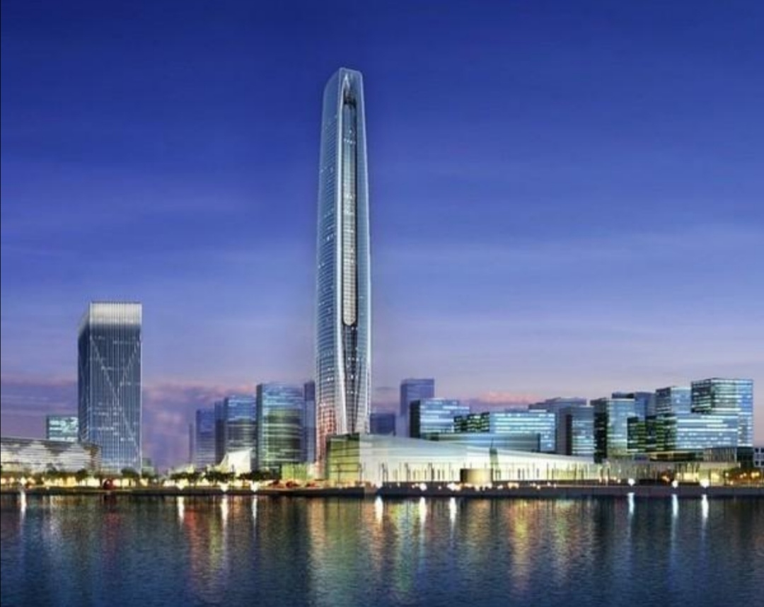 苏州绿地中心360米超高层,今日正式封顶!