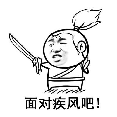 面对疾风吧