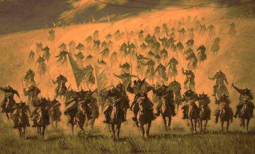 天眼军团斥候先锋兵团下午投入战斗火力侦察百万雄兵正屯兵霸上时机一